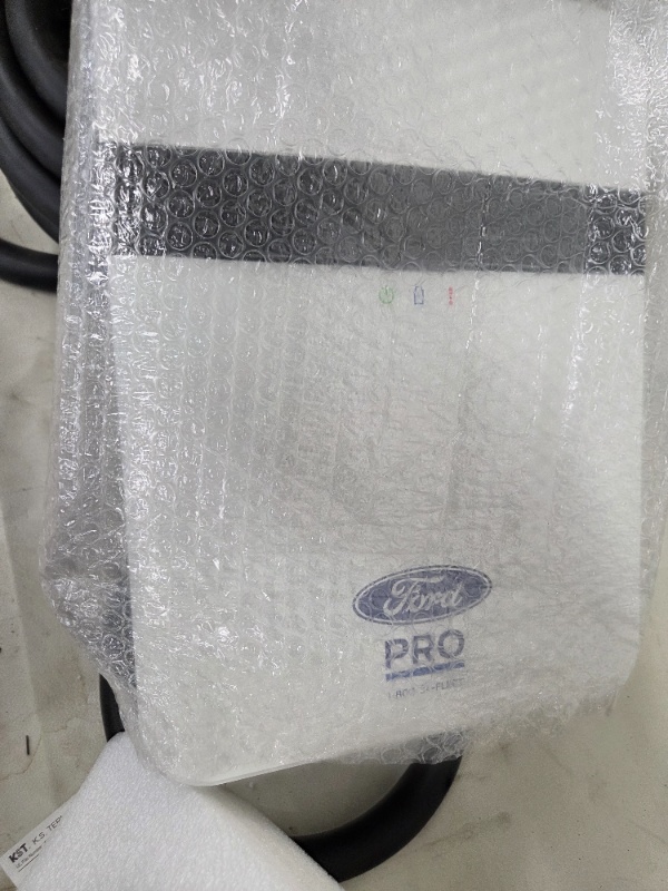 lot 6 image: Ford Pro AC Charging Station 19.2 kW IC 80A Electric Vehicle Charger with Cables - NEW IN BOX