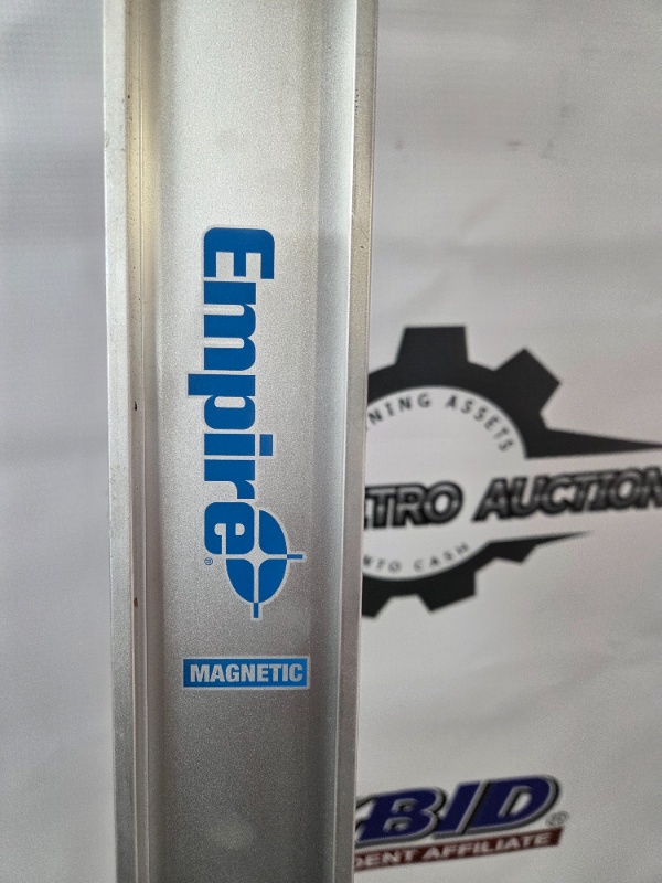 lot 80 image: Empire 78 Inch Magnetic Level Aluminum Construction Tool - NEW