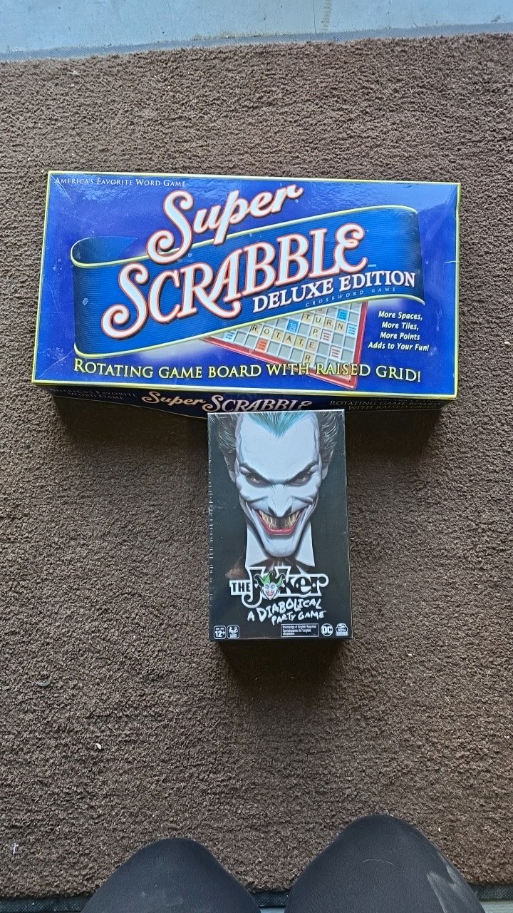 lot 116 image: Super Scrabble Game and The Joker Game