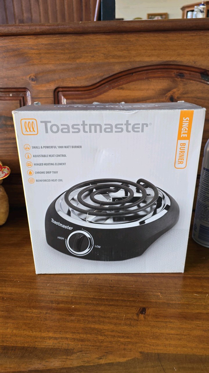 lot 125 image: Toastmaster Single Burner