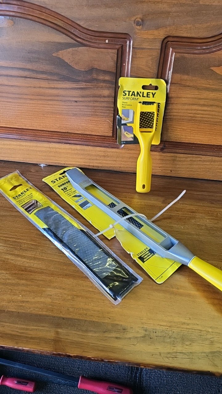 lot 31 image: Stanley Sureform Shaver, Flatfile and Replacement Blade