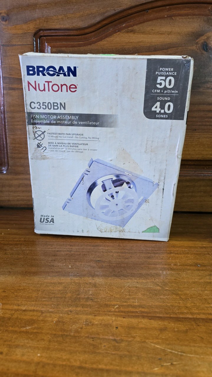 lot 56 image: Brand NuTone Fan Motor Assembly