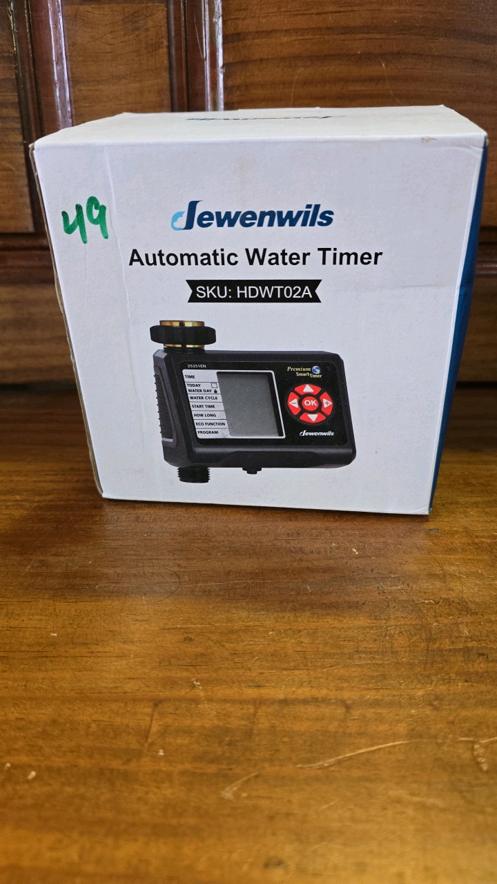 lot 61 image: Jewenwils Automatic Water Timer