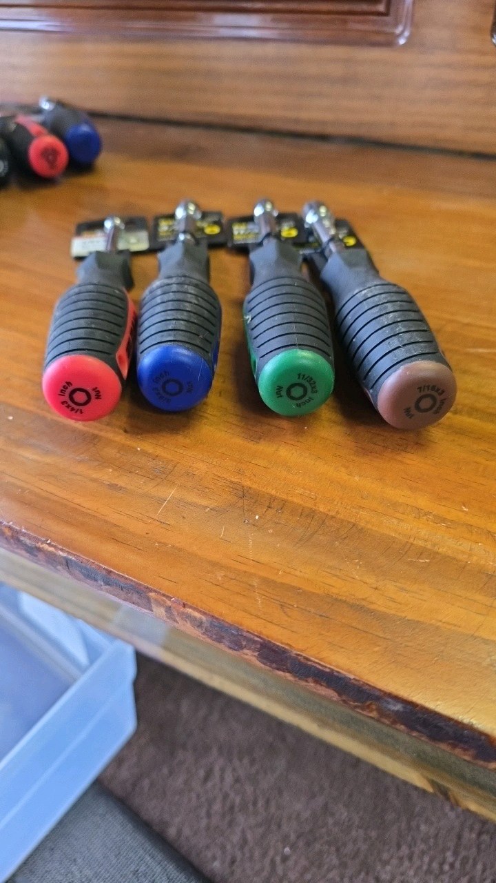 lot 62 image: ProGrade Nut Drivers 3  14, 38, 1132, 716