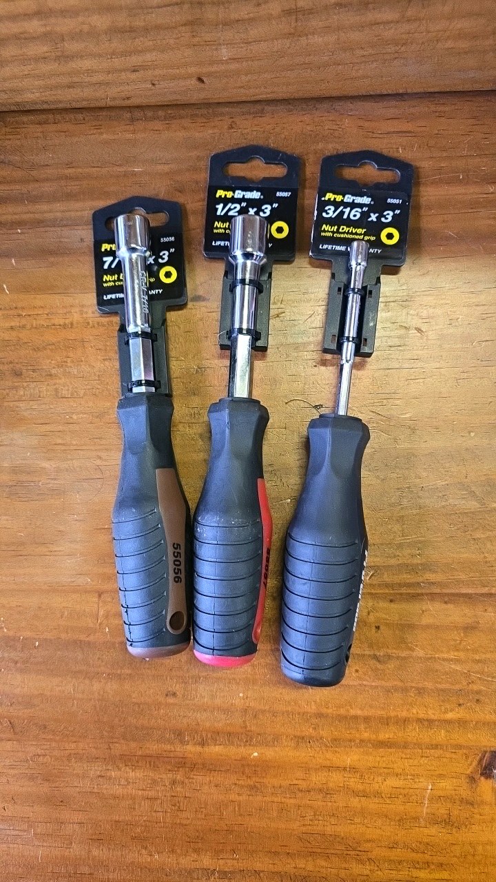 lot 64 image: ProGrade Nut Drivers 12, 316, 716 by  3