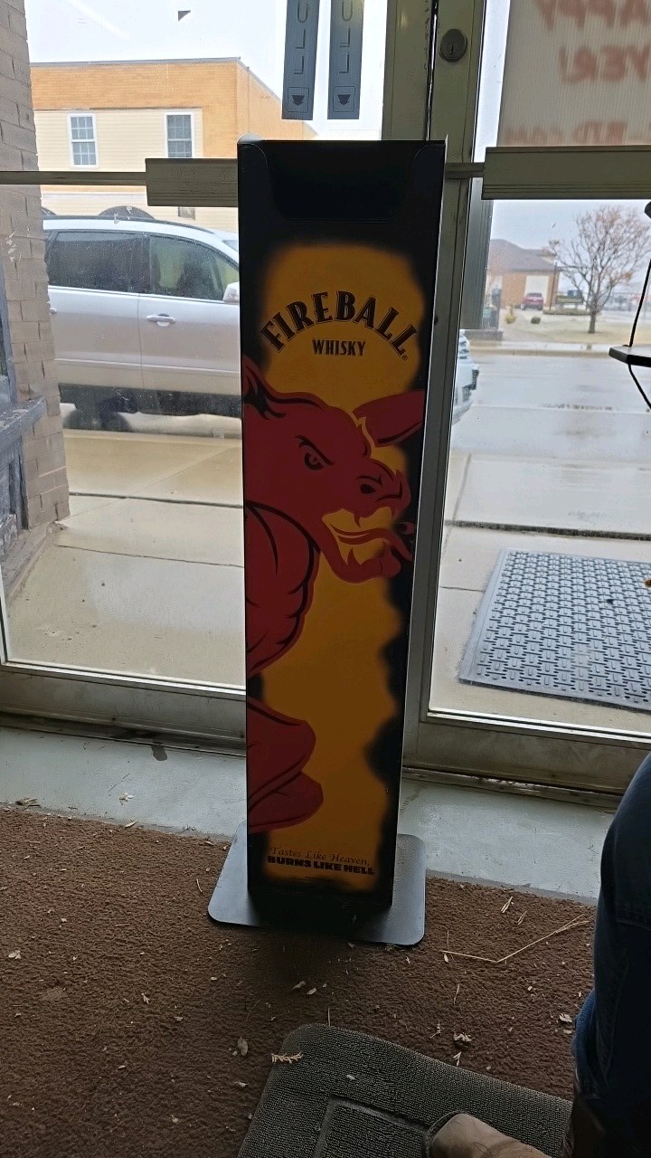 lot 69 image: Fireball Whisky Holder