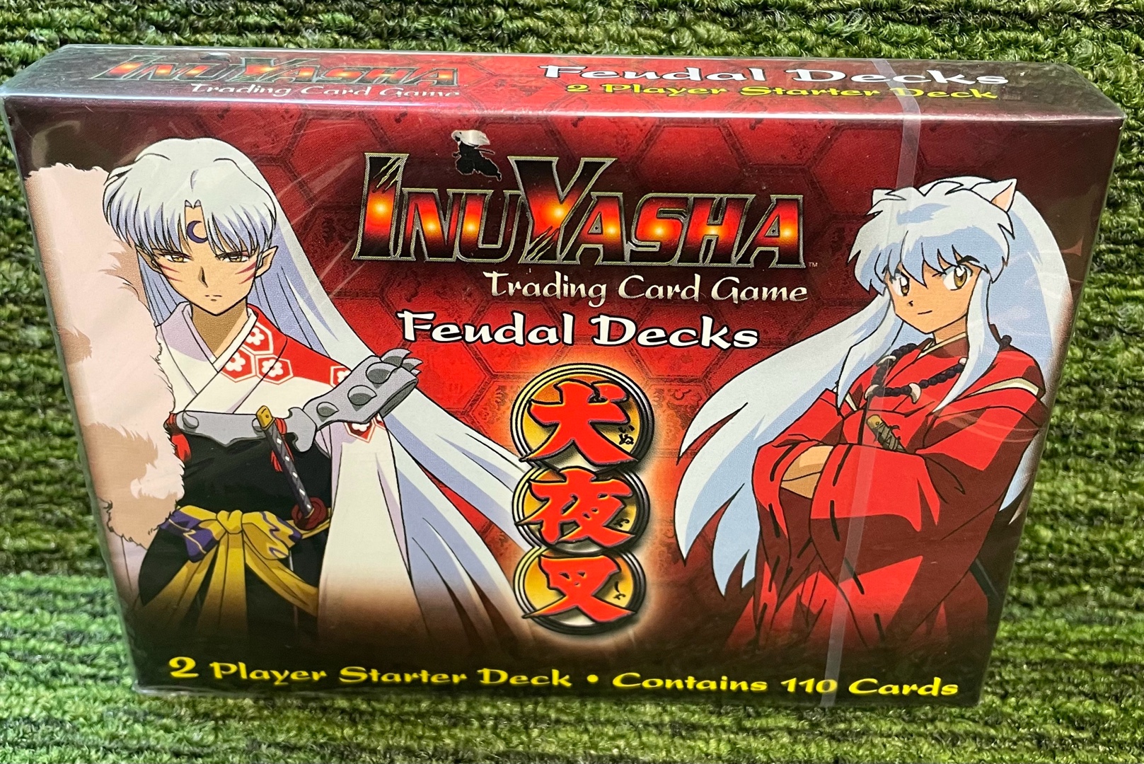 lot 118 image: Sealed INU YASHA FENUDAL decks two player starter deck contains 110 cards