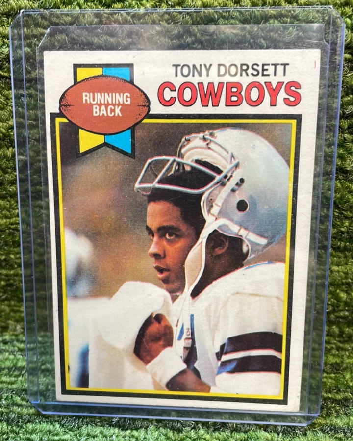 lot 163C image: 1979 Topps NFL, Tony Dorsett Cowboys RB