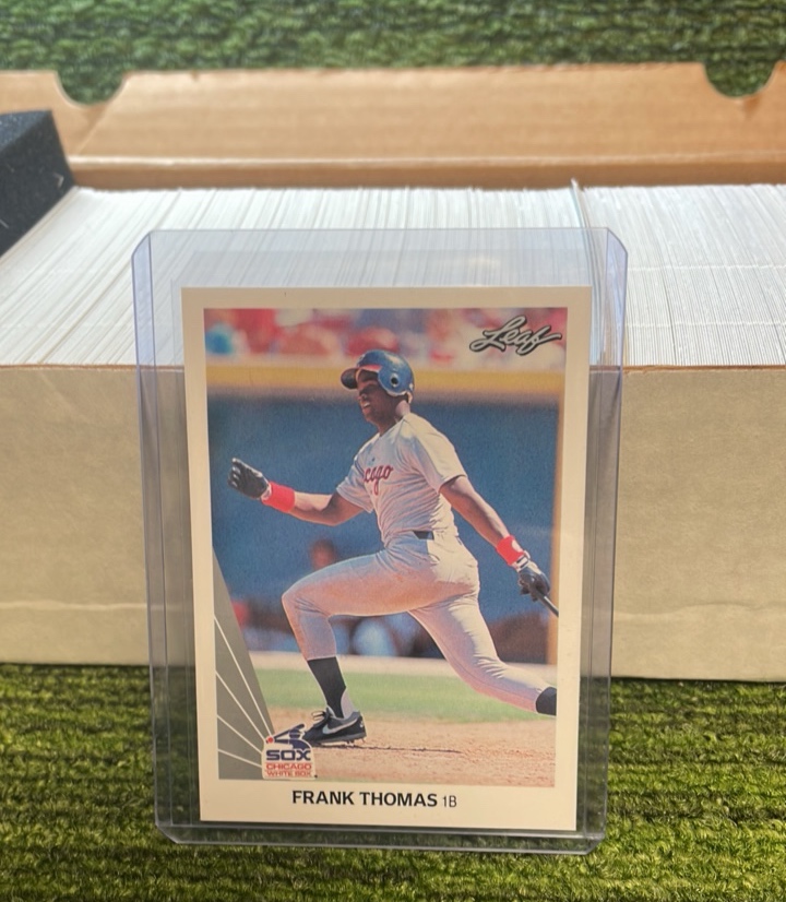 lot 191 image: 1990 Leaf Baseball Base Complete Set (#1-528)