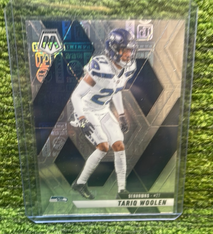 lot 225A image: 2025 Panini Mosaic TARIQ  WOOLEN Seattle Seahawks 149