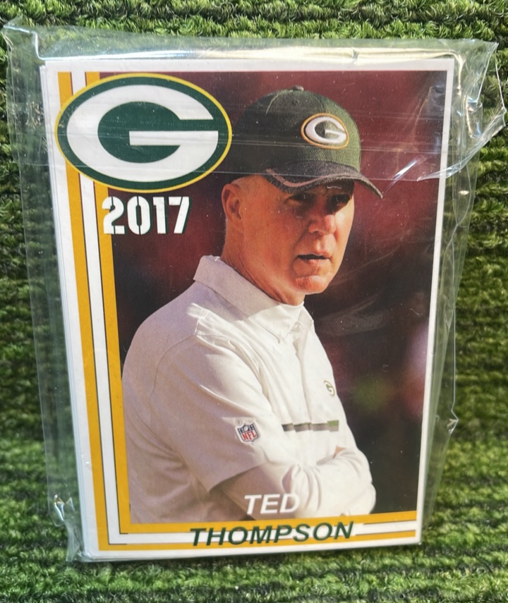 lot 258 image: 2017 Green Bay Packers Police Pack Ted Thompson