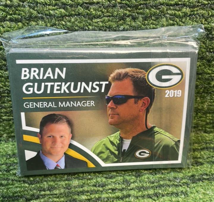 lot 260 image: 2019 Green Bay Packers Police Pack BRIAN GUTEKUNST