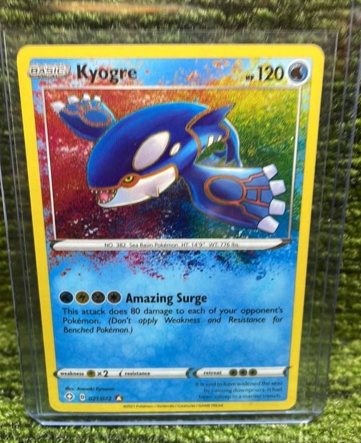 lot 35 image: Pokmon Trading Card Game KYOGRE 021072