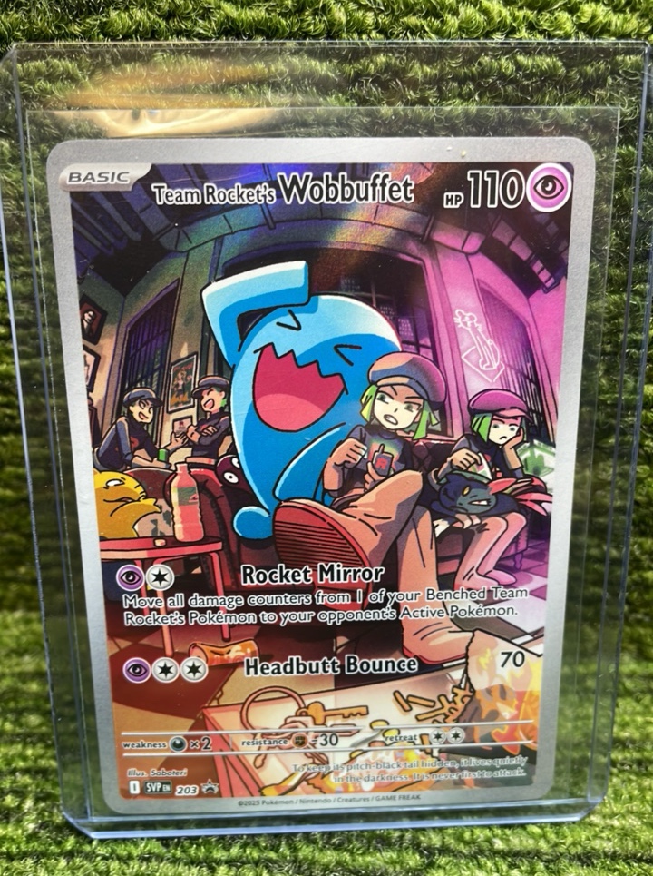lot 37 image: Pokmon WOBBUFFET Team Rockets 203