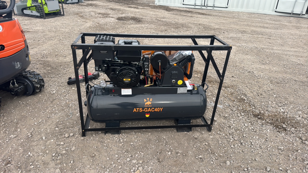 lot 39 image: 40 Gallon 2-Stage Truck Mounted Air Compressor atspower 2026 Unused ATS-GAC40Y