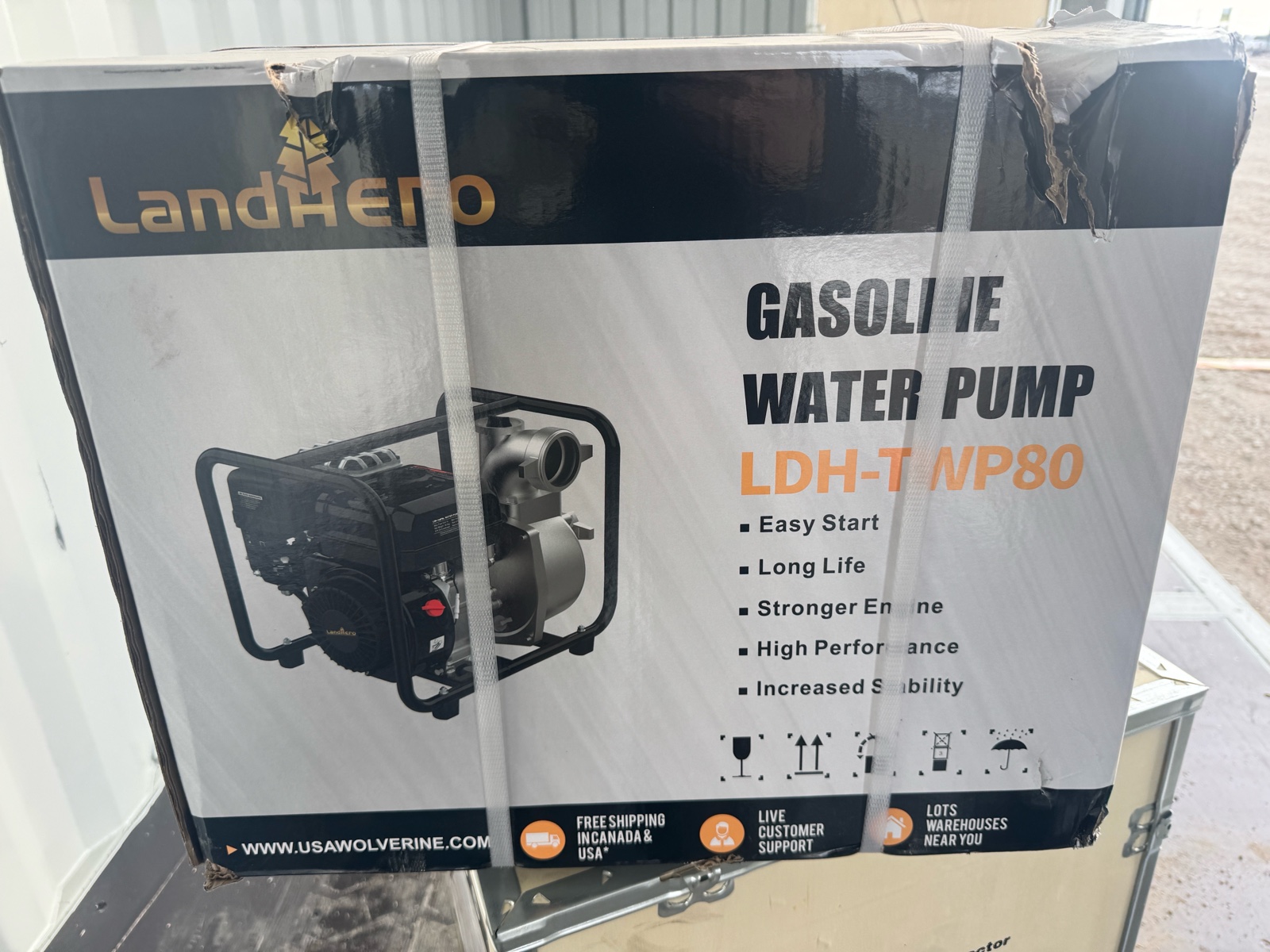 lot 70 image: Water Pump LandHonor 2026 Unused LDH-TWP80