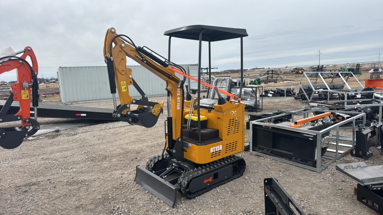 lot 95 image: RT15R MINI EXCAVATOR ATS 2026 Unused ATS-RT15R