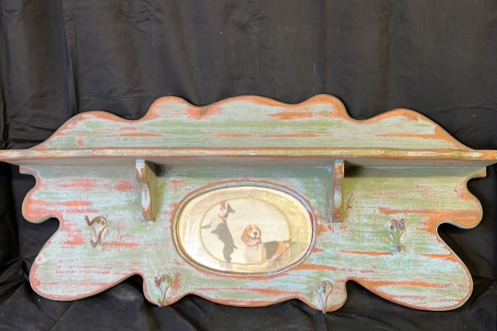 lot 48 image: Wooden Shelf