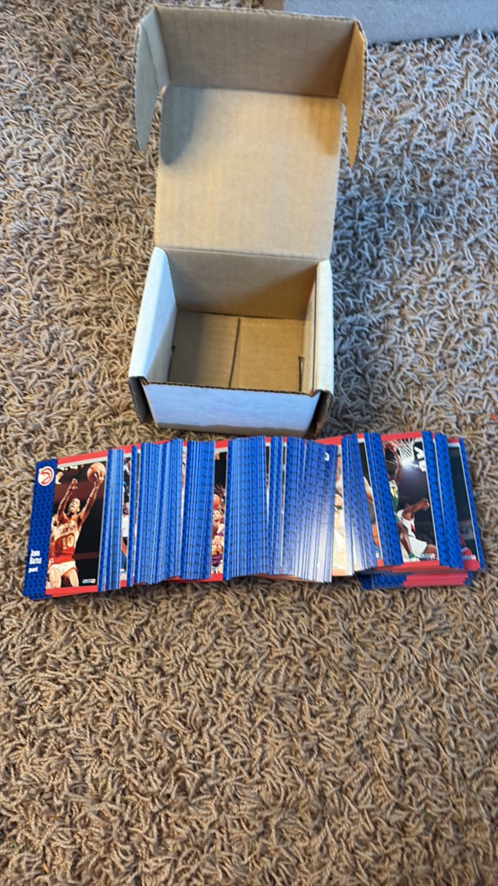 1991 Fleer Basketball Card Set, Michael Jordan and Other Stars Included