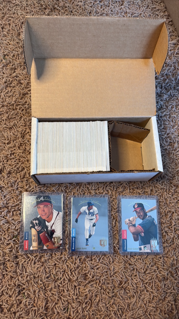 1993 Upper Deck SP Set Missing Derek Jeter Rookie Card