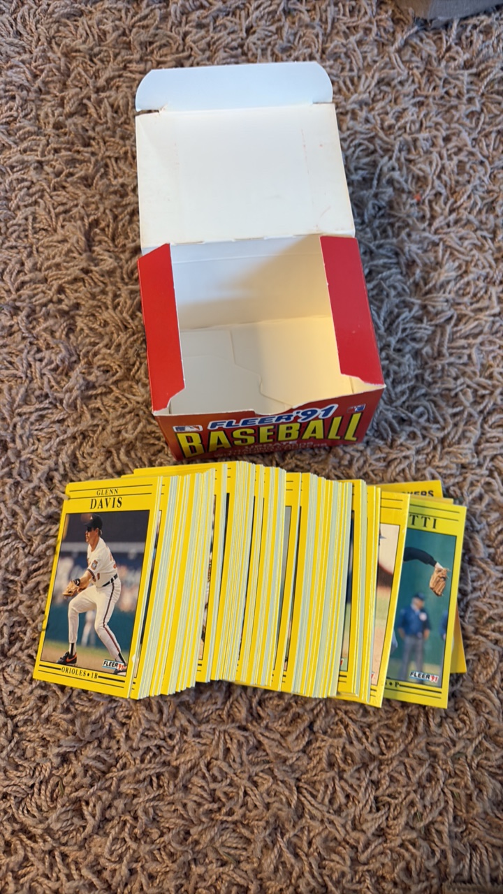 1991 Fleer Update Baseball Card Set