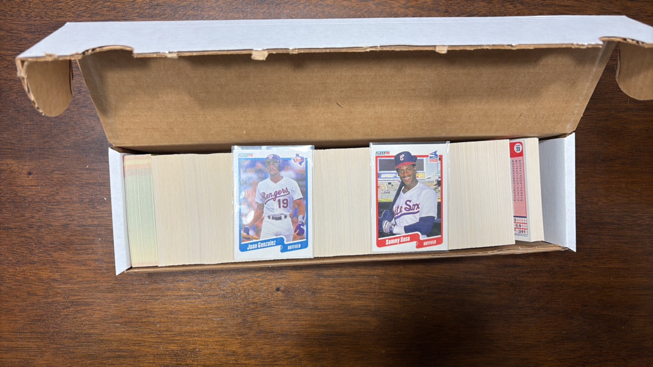 1990 Fleer Baseball Complete Set
