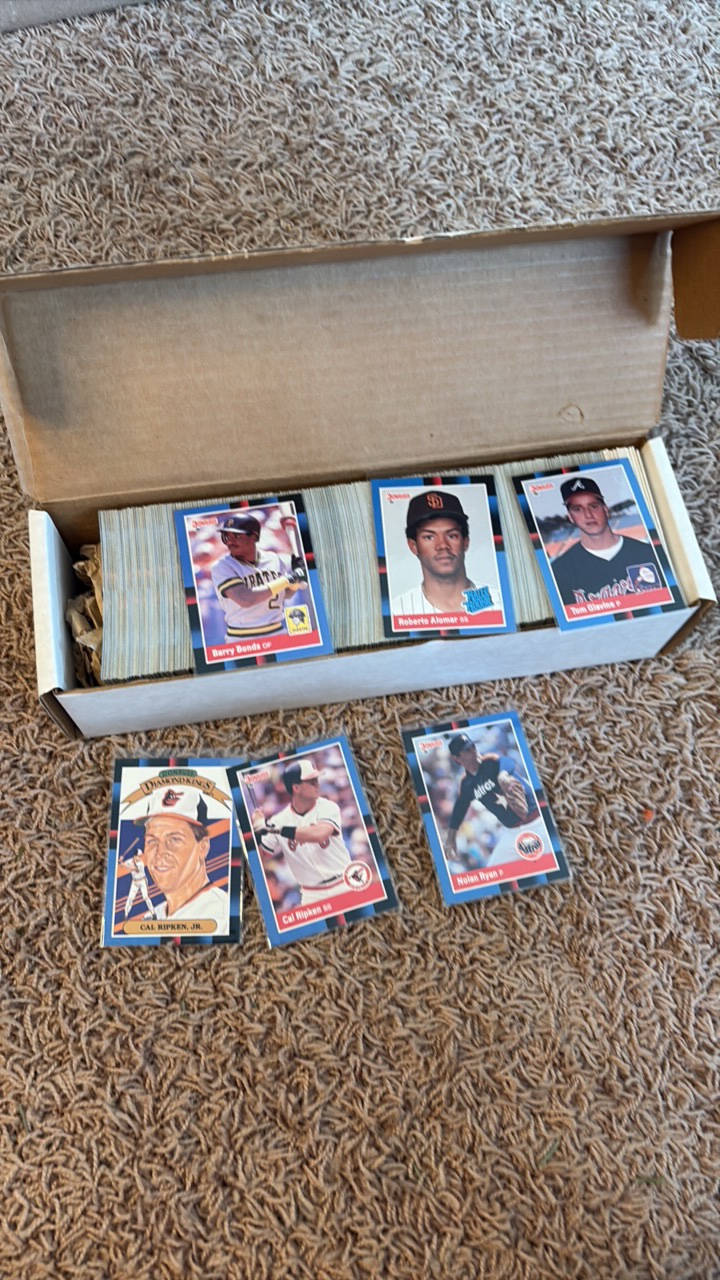 1988 Donruss Complete Set of Baseball Cards