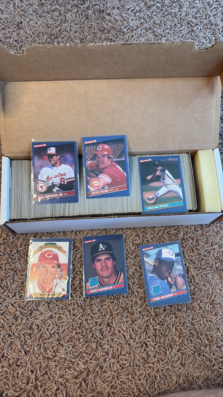 1986 Donruss Complete Set of Baseball Cards