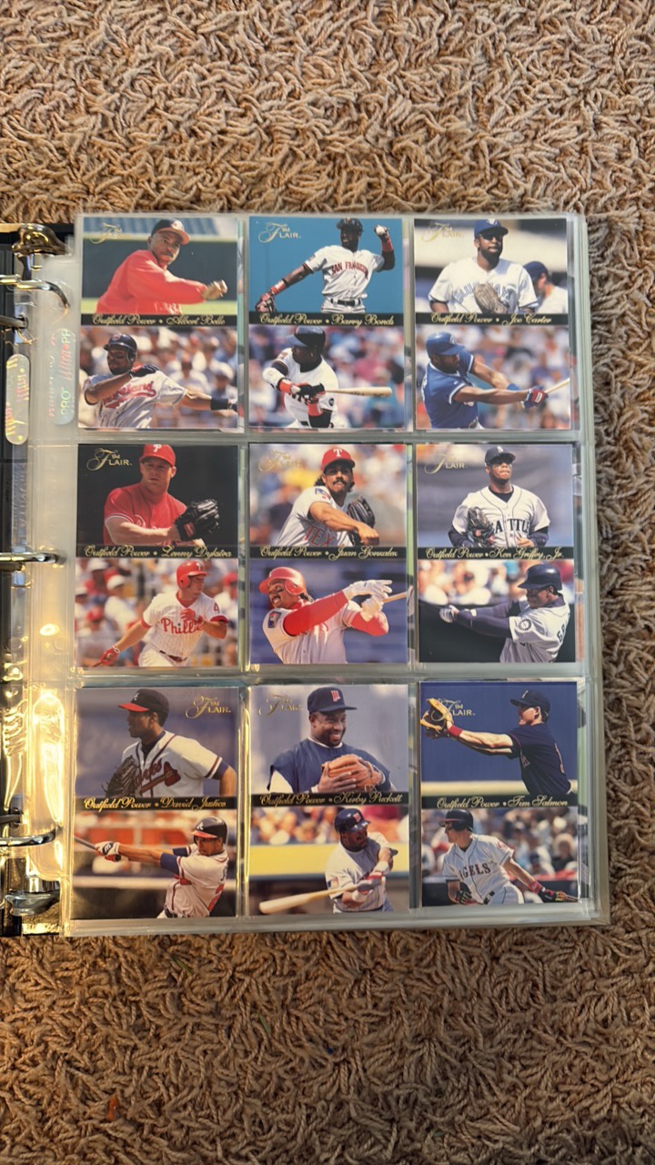 Binder of Baseball Insert and Sub-Set Cards, Loaded With Stars and Rookies