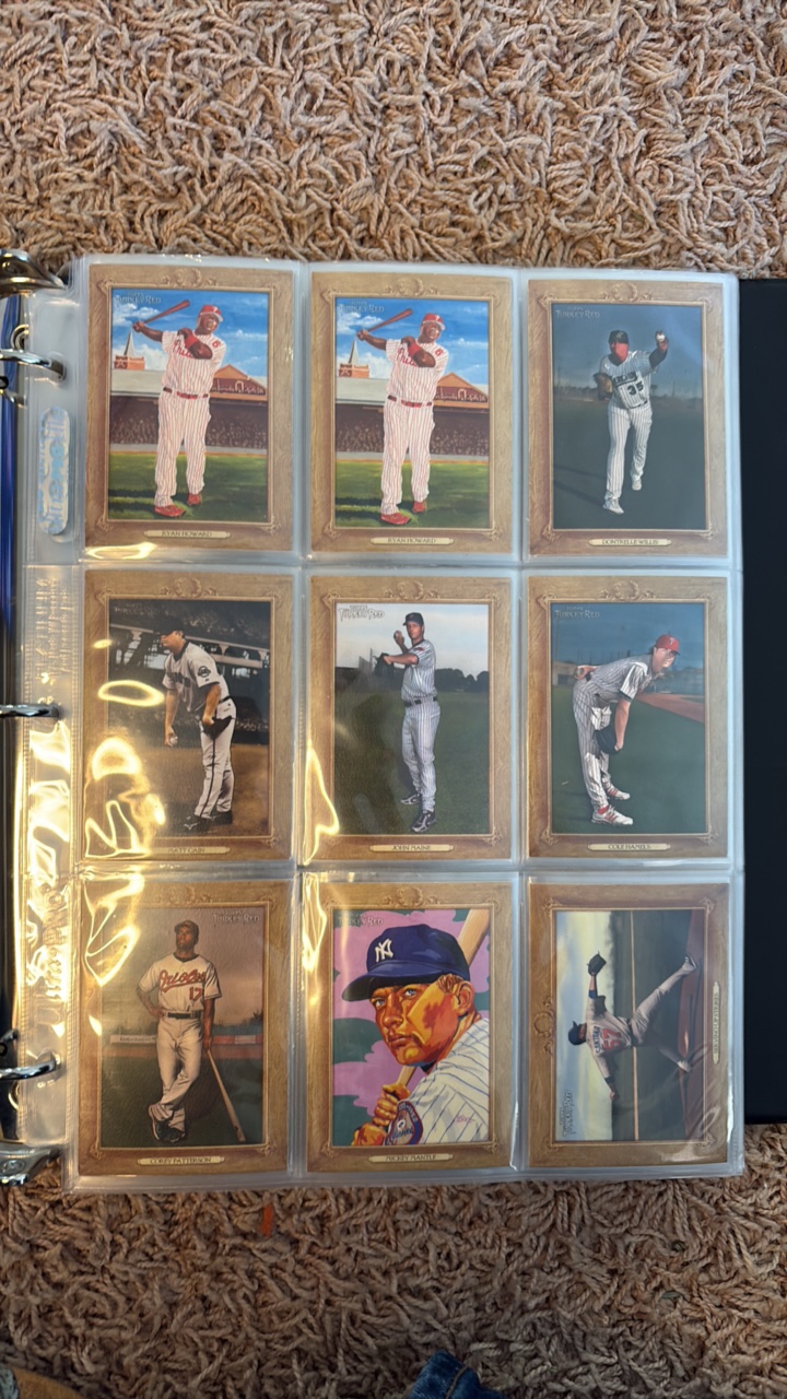 2007 Topps Turkey Red Baseball Complete Set Lots of Stars, Rookies and All Time Greats