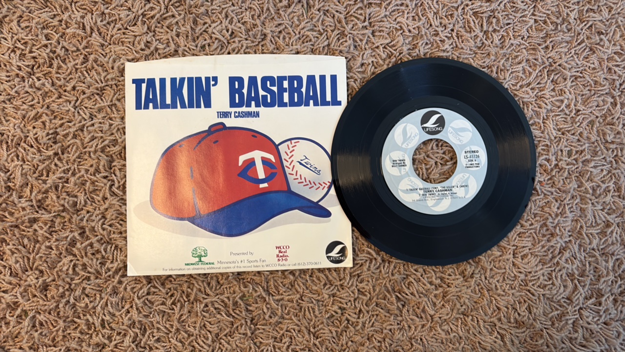 WCCO Radio Talkin Twins Baseball and Gophers Football Record Album