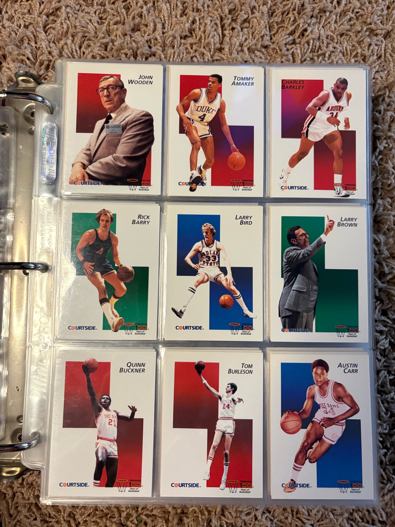 1992 Courtside NBa Basketball Card Set, Lots of Legends and Hall of Famers
