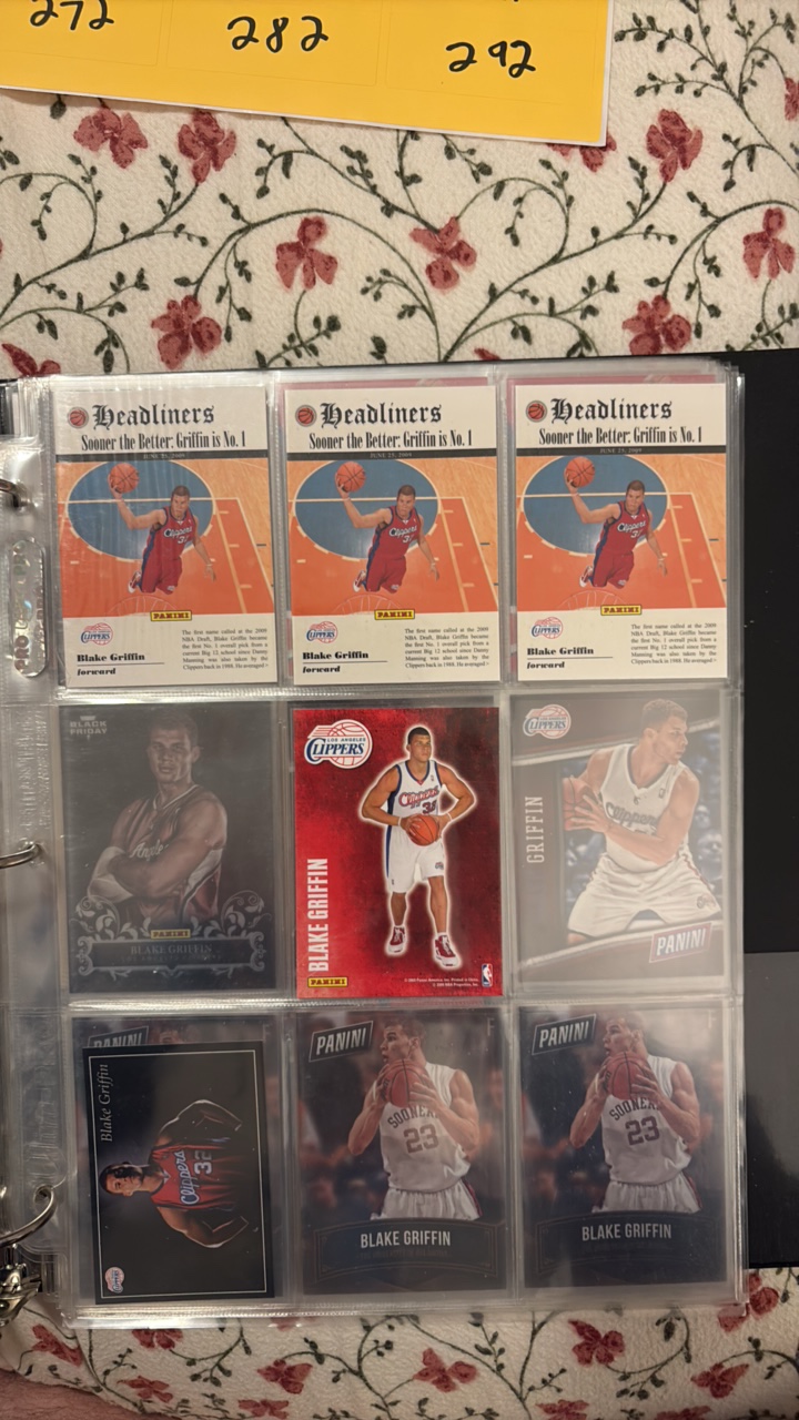 Blake Griffin Basketball Card Lot