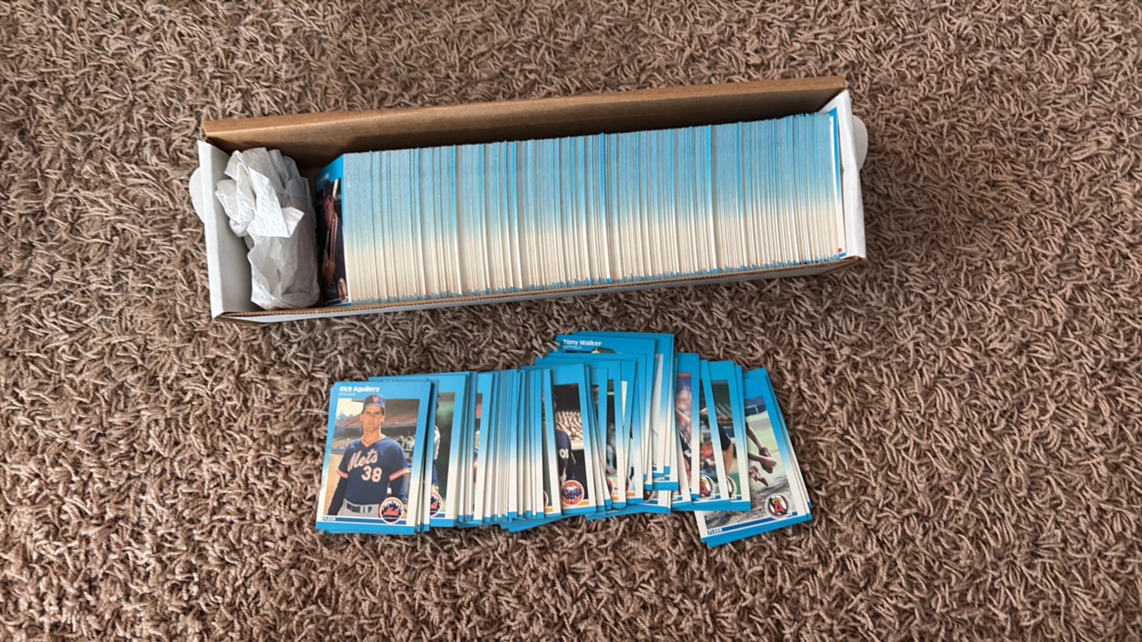 1987 Fleer Baseball Mostly Complete Set, Only Missing a few Key Rookie Cards