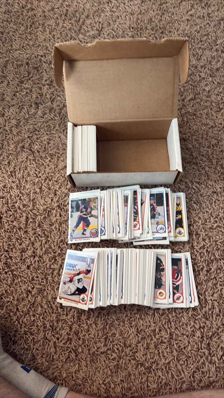 1990 Upper Deck Hockey Series 1 Set, Stars Included