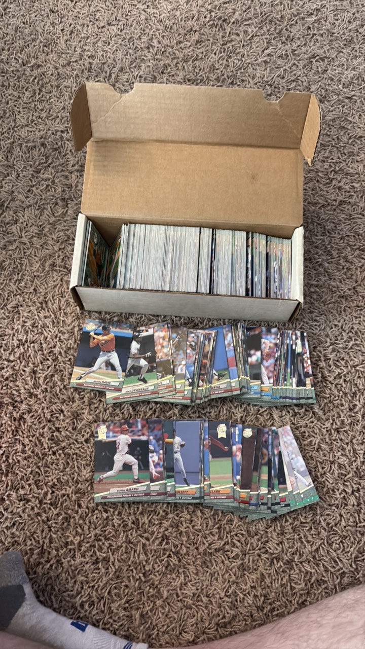1992 Fleer Ultra Baseball Complete Set, Includes Stars Like Ken Griffey Jr.