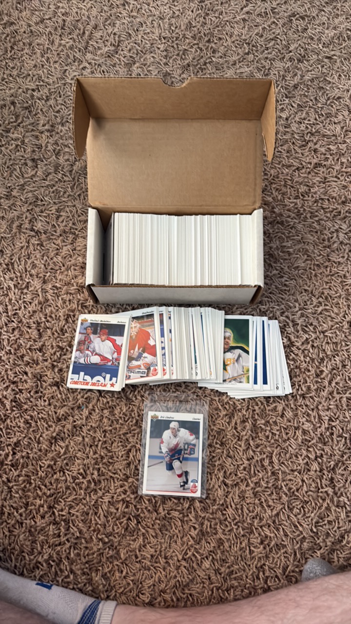1991 Upper Deck Hockey Card Series 1 Complete Set