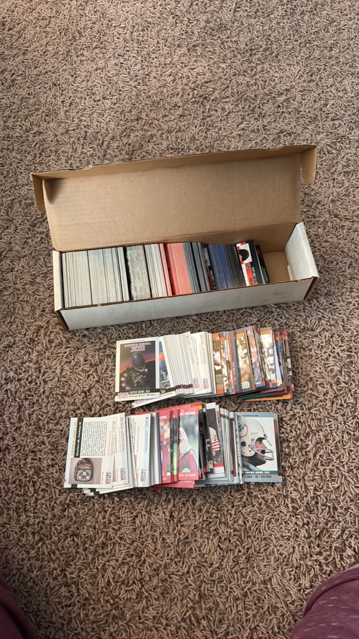 1990 Pro Set Football Cards