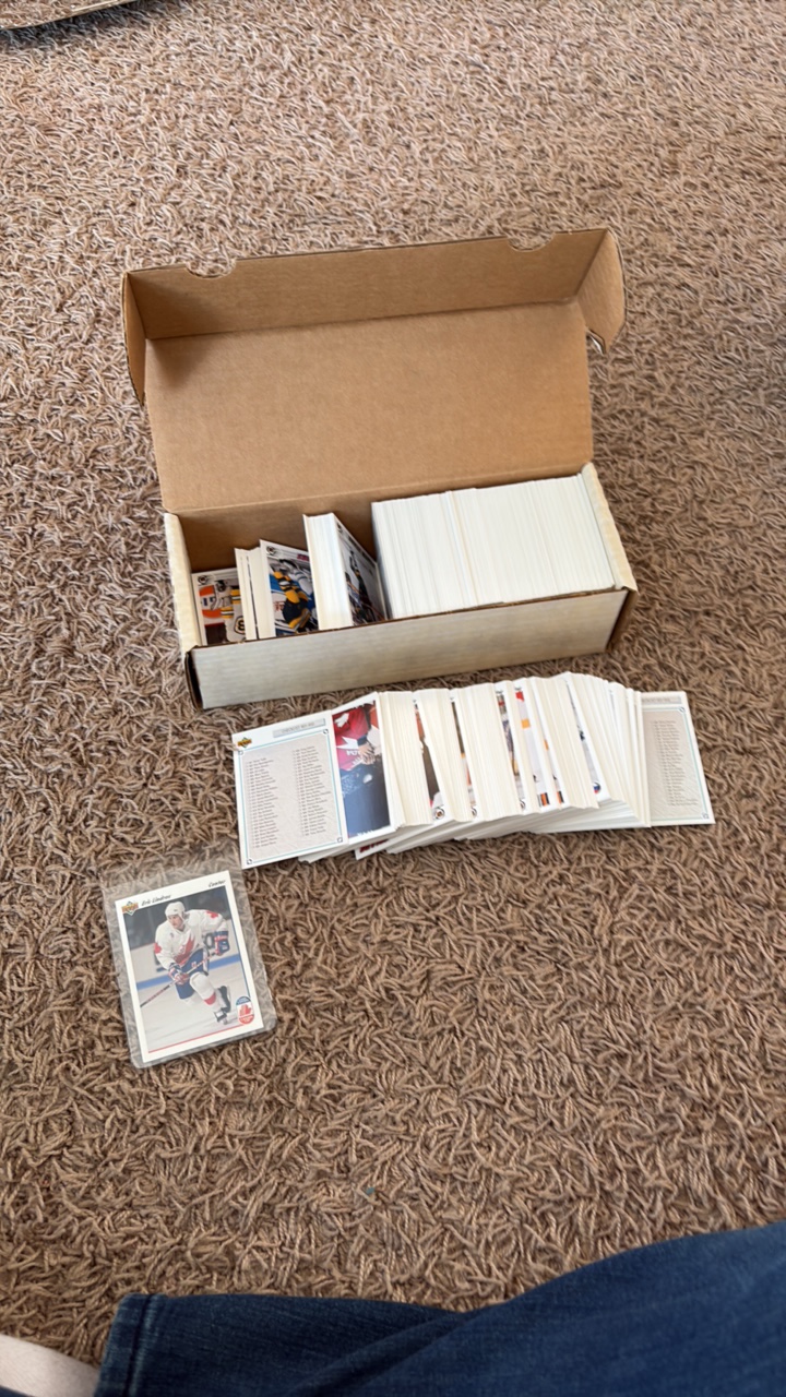 1991-92 Upper Decl Hockey Complete Set Cards 1-700