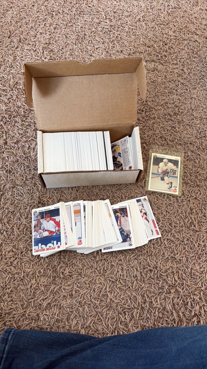 1991-92 Upper Deck Hockey Set, 1-500 Includes Rookies