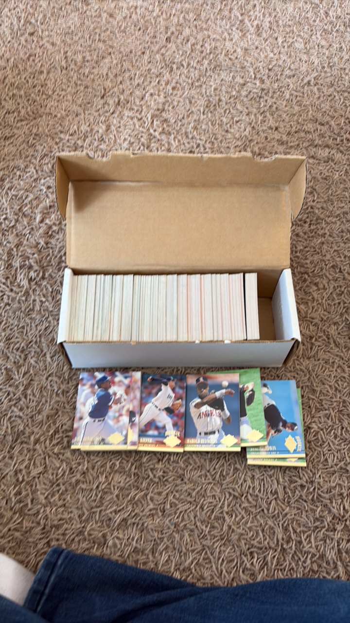 1994 Fleer Ultra Baseball Cards and 1994 Score Cards
