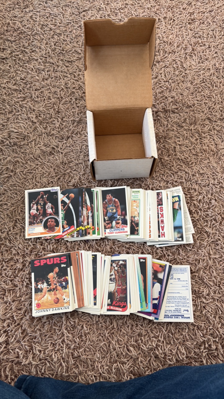 1993 Topps Archives Basketball Card Set 1-150