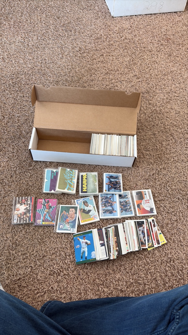 Box of Sports Cards and Team SetsInsert Sets and Rookie Sets