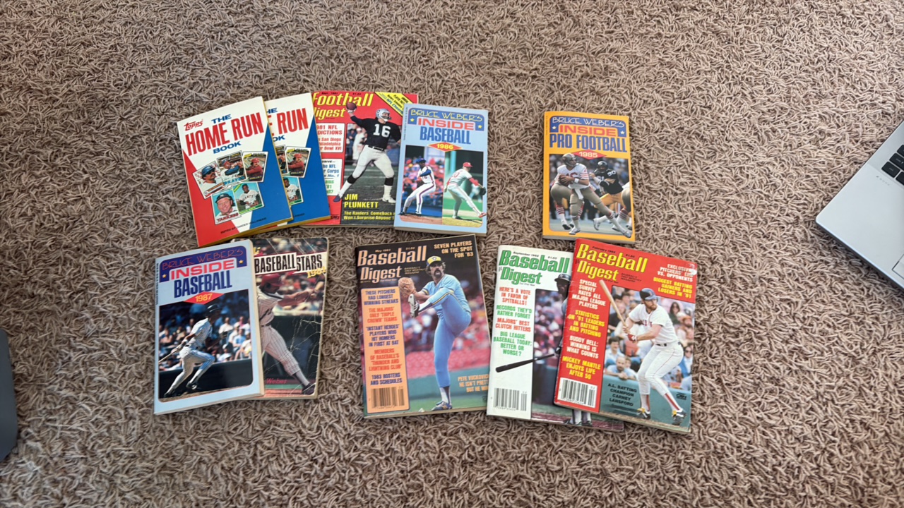 Sports Books, Vintage