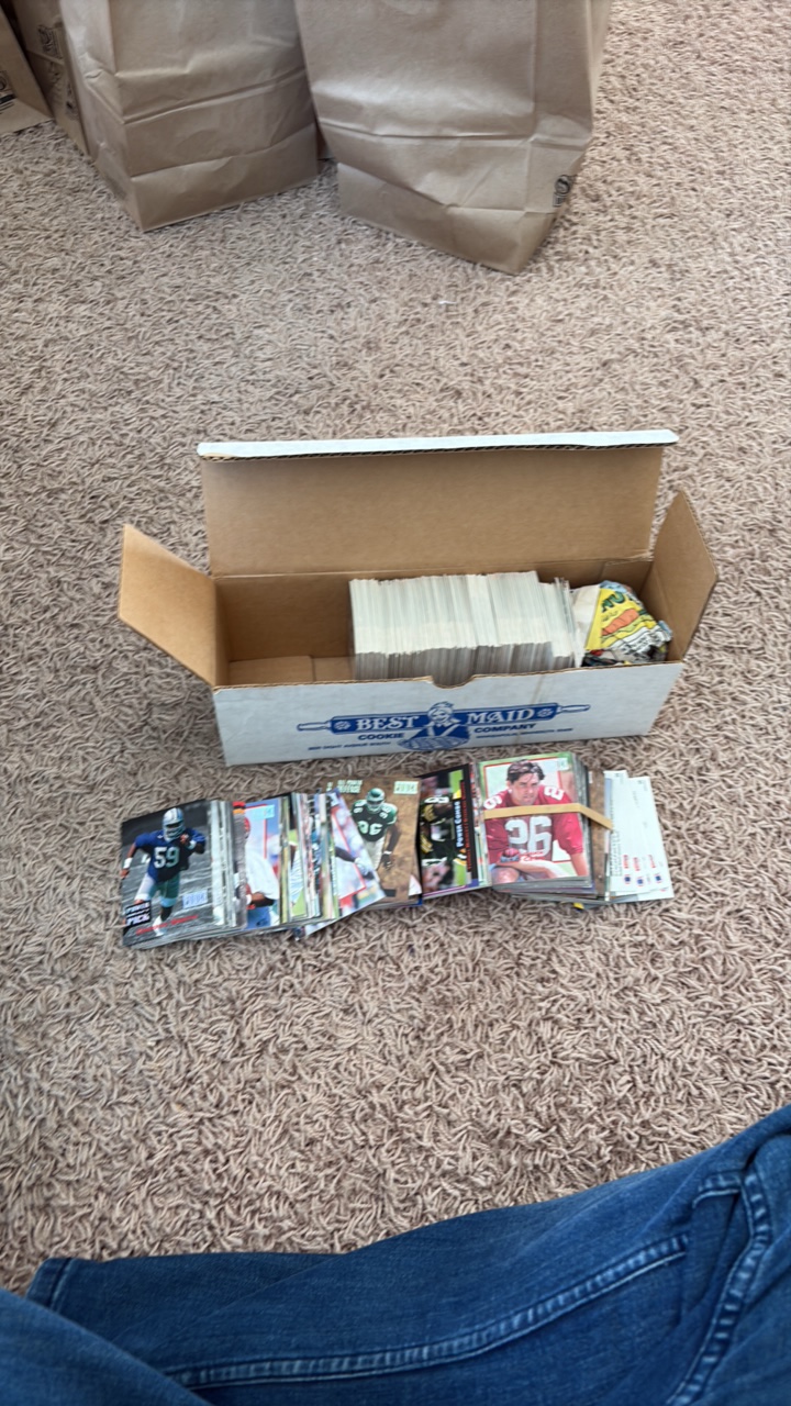 1993 Pro Set Power Sports Card Box, Hundreds of Cards Stars Included