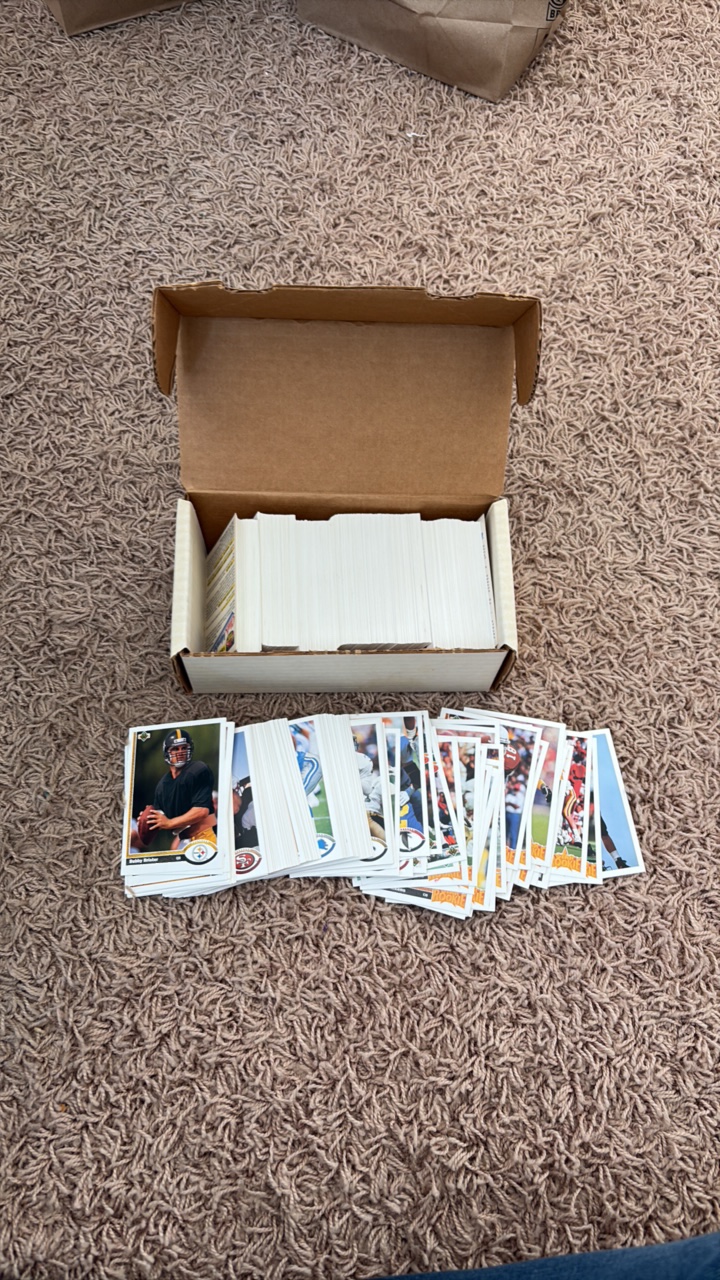 1991 Upper Deck Football Card Set 1-500 Includes Rookies