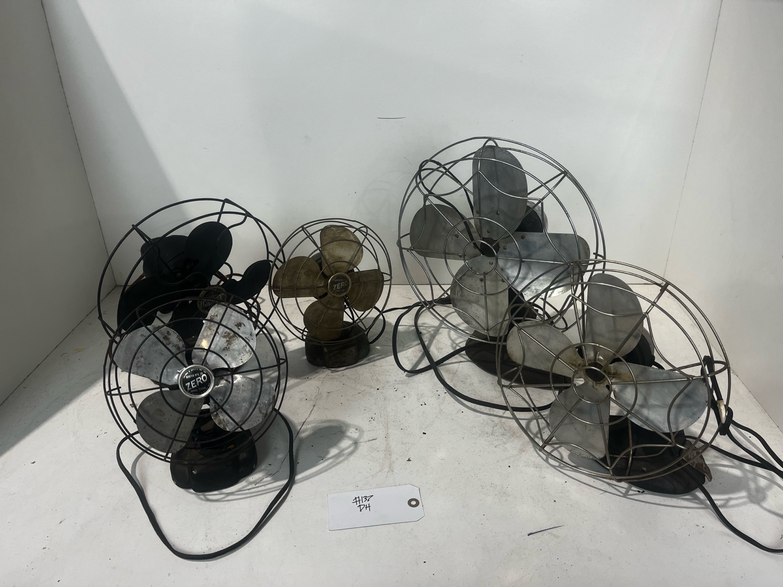 lot 137 image: Vintage Fans