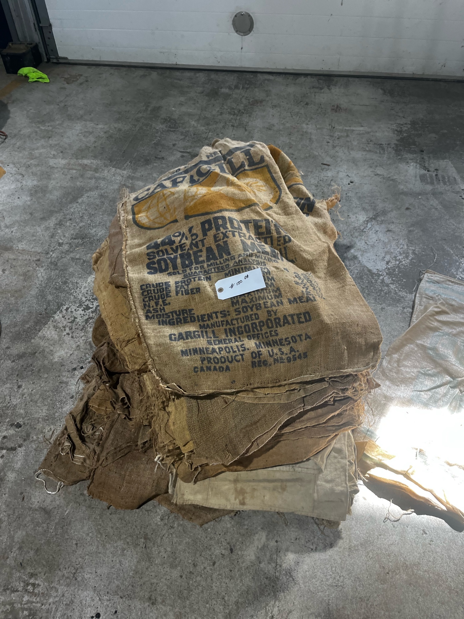 lot 150 image: Lot of Flour, Potato and Grain Sacks