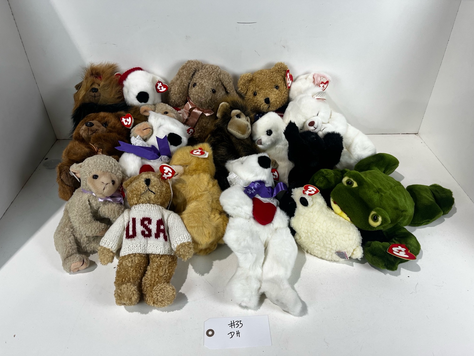 lot 35 image: TY Buddies Plush Toys