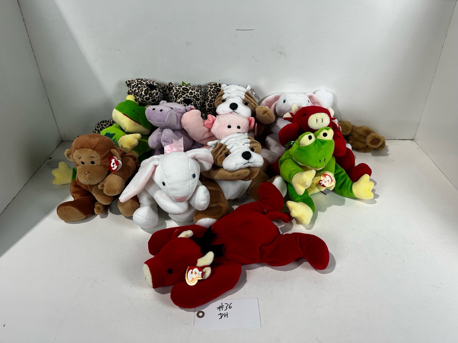 lot 36 image: TY Buddies Plush Toys